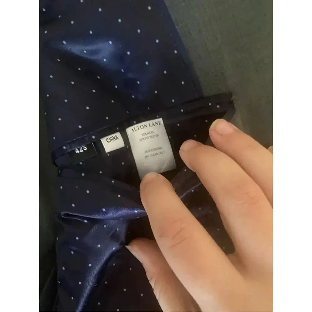 New Alton Lane The Rack Suit Jacket Gray 42S